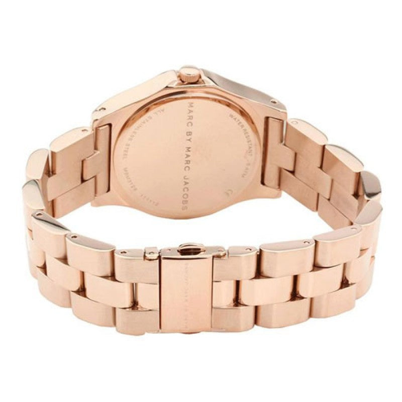  Shop Authentic Marc Jacobs Blade Rose Gold Dial Rose Gold Steel Strap Watch for Women - MBM3127 - Luxxuri