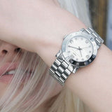  Shop Authentic Marc Jacobs Mini Amy White Dial Silver Steel Strap Watch for Women - MBM3055 - Luxxuri