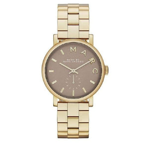  Shop Authentic Marc Jacobs Baker Grey Dial Gold Steel Strap Watch for Women - MBM3281 - Luxxuri
