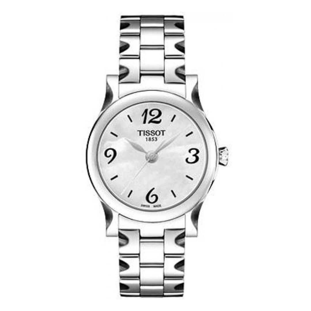  Shop Authentic Tissot Stylis-T Classic Silver Dial Watch For Women - T028.210.11.037.00 - Luxxuri