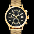  Shop Authentic Maserati Epoca 42mm Black Dial Gold Mesh Bracelet Watch For Men - R8873618007 - Luxxuri