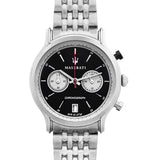  Shop Authentic Maserati Legend Chronograph Black Dial Stainless Steel Watch For Men - R8873638001 - Luxxuri