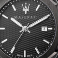  Shop Authentic Maserati Stile Quartz Black Dial Black Steel Strap Watch For Men - R8853142001 - Luxxuri