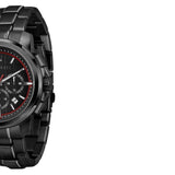  Shop Authentic Maserati Successo 44mm Black Dial Black Steel Strap Watch For Men - R8873621014 - Luxxuri