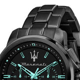  Shop Authentic Maserati Successo Aqua Edition Black Dial Stainless Steel Strap Watch For Men - R8873644003 - Luxxuri