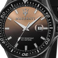  Shop Authentic Maserati SFIDA Quartz Black Dial Black Rubber Strap Watch For Men - R8851140001 - Luxxuri
