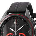  Shop Authentic Maserati Traguardo Chronograph Black Dial Black Leather Strap Watch for Men - R8871612023 - Luxxuri