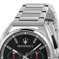  Shop Authentic Maserati Trimarano Chronograph Black Dial Silver Stainless Steel Strap Watch For Men - R8873632003 - Luxxuri
