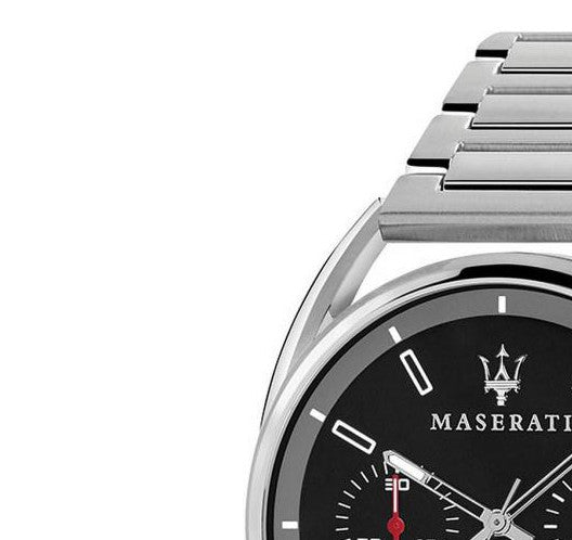  Shop Authentic Maserati Trimarano Chronograph Black Dial Silver Stainless Steel Strap Watch For Men - R8873632003 - Luxxuri