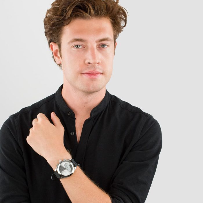  Shop Authentic Maserati Traguardo Chronograph Silver Dial Black Rubber Strap Watch for Men - R8871612012 - Luxxuri