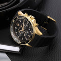  Shop Authentic Maserati SFIDA Chronograph Black Dial Rubber Strap Watch For Men - R8871640001 - Luxxuri
