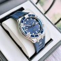  Shop Authentic Maurice Lacroix Aikon Venturer Blue Dial Blue Rubber Strap Watch for Men - AI6058-SS001-430-1 - Luxxuri
