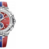  Shop Authentic Maurice Lacroix Aikon Beach Volley Vikings Limited Edition Red Dial Red Rubber Strap Watch for Men - AI1018-SS001-530-6 - Luxxuri