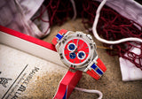  Shop Authentic Maurice Lacroix Aikon Beach Volley Vikings Limited Edition Red Dial Red Rubber Strap Watch for Men - AI1018-SS001-530-6 - Luxxuri