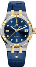  Shop Authentic Maurice Lacroix Aikon Blue Dial Blue Leather Strap Watch for Men - AI1008-PVY11-432-1 - Luxxuri