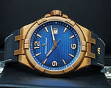  Shop Authentic Maurice Lacroix Aikon Date Limited Edition Blue Dial Blue Leather Strap Watch For Men - AI1028-BRZ01-420-1 - Luxxuri