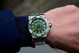  Shop Authentic Maurice Lacroix Aikon Venturer Green Dial Silver Steel Strap Watch for Men - AI6057-SSL52-630-1 - Luxxuri
