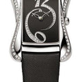  Shop Authentic Maurice Lacroix Fiaba Black Dial with Diamonds Black Leather Strap Watch for Women - DV5012-SD531-350 - Luxxuri