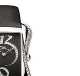  Shop Authentic Maurice Lacroix Fiaba Black Dial with Diamonds Black Leather Strap Watch for Women - DV5012-SD531-350 - Luxxuri
