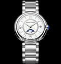  Shop Authentic Maurice Lacroix Fiaba Moonphase White Mother of Pearl Dial Silver Steel Strap Watch for Women - FA1084-SS002-170-1 - Luxxuri