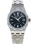  Shop Authentic Maurice Lacroix Aikon Automatic Black Dial Silver Steel Strap Watch For Men - AI6008-SS002-330-1 - Luxxuri