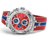  Shop Authentic Maurice Lacroix Aikon Beach Volley Vikings Limited Edition Red Dial Red Rubber Strap Watch for Men - AI1018-SS001-530-6 - Luxxuri