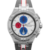  Shop Authentic Maurice Lacroix Aikon Chronograph Special Edition Mahindra Racing Silver Dial Grey Rubber Strap Watch for Men - AI1018-TT031-130-2 - Luxxuri
