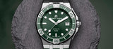 Shop Authentic Maurice Lacroix Aikon Venturer Green Dial Green Rubber Strap Watch for Men - AI6057-SSL50-630-5 - Luxxuri