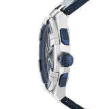  Shop Authentic Maurice Lacroix Aikon Chronograph Blue Dial Blue Leather Strap Watch For Men - AI1018-SS001-432-4 - Luxxuri