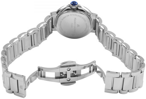  Shop Authentic Maurice Lacroix Fiaba Diamonds Mother of Pearl Dial Silver Steel Strap Watch for Women - FA1004-SD502-170-1 - Luxxuri
