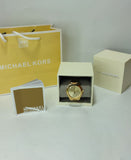 Shop Authentic Michael Kors Mini Slim Runway Chronograph Quartz Rose Gold Dial Rose Gold Steel Strap Watch For Women - MK3205 - Luxxuri