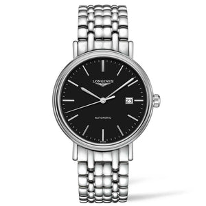  Shop Authentic Longines Presence 38.5mm Automatic Stainless Steel Watch for Men - L4.921.4.52.6 - Luxxuri
