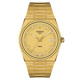  Shop Authentic Tissot PRX Gold Dial Gold Steel Strap Watch for Men - T137.210.33.021.00 - Luxxuri