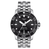  Shop Authentic Tissot Seastar 1000 Powermatic 80 Black Dial Silver Steel Strap Watch For Men - T120.407.11.051.00 - Luxxuri