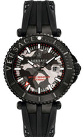  Shop Authentic Versace V-Race Diver Black Dial Black Rubber Strap Watch for Men - VAB050016 - Luxxuri