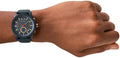  Shop Authentic Armani Exchange Outerbanks Chronograph Blue Dial Blue Silicone Strap Watch For Men - AX1335 - Luxxuri