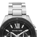  Shop Authentic Michael Kors Brecken Chronograph Black Dial Silver Steel Strap Watch For Men - MK8847 - Luxxuri