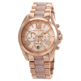  Shop Authentic Michael Kors Whitney Chronograph Rose Gold Dial Rose Gold Steel Strap Watch For Women - MK6730 - Luxxuri