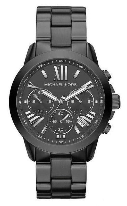  Shop Authentic Michael Kors Bradshaw Chronograph Black Dial Black Steel Strap Watch For Women - MK6303 - Luxxuri