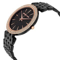 Michael Kors Darci Black Dial Black Steel Strap Watch for Women - MK3322