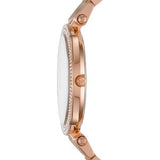  Shop Authentic Michael Kors Darci Blue Dial Rose Gold Steel Strap Watch for Women - MK3728 - Luxxuri