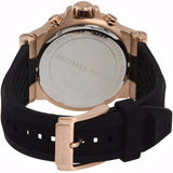  Shop Authentic Michael Kors Dylan Black Dial Black Rubber Strap Watch for Men - MK8184 - Luxxuri