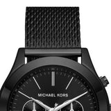  Shop Authentic Michael Kors Slim Runway Chronograph Black Dial Black Mesh Bracelet Watch For Men - MK9060 - Luxxuri