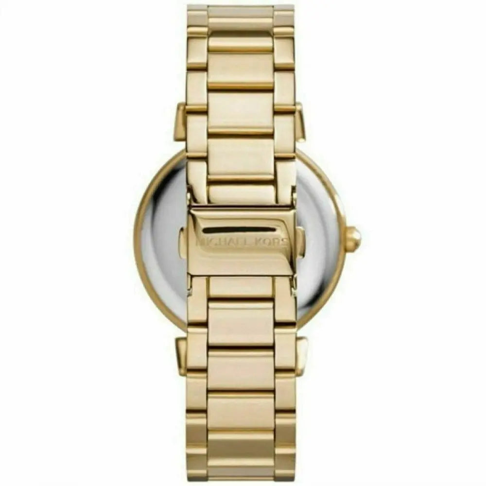  Shop Authentic Michael Kors Catlin Black Dial Gold Steel Strap Watch for Women - MK3338 - Luxxuri