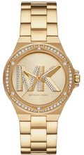  Shop Authentic Michael Kors Lennox Gold Dial Gold Steel Strap Watch For Women - MK1062 - Luxxuri