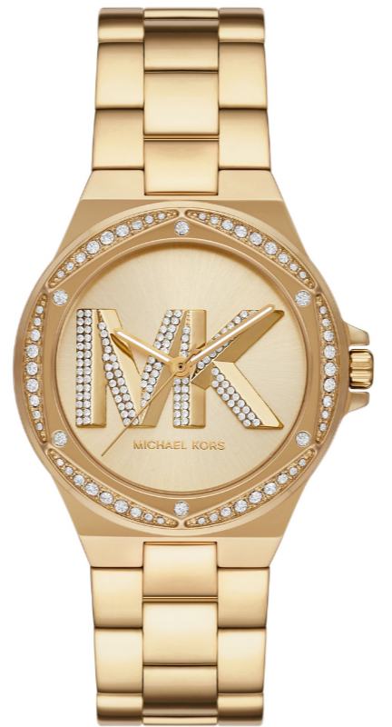  Shop Authentic Michael Kors Lennox Gold Dial Gold Steel Strap Watch For Women - MK1062 - Luxxuri