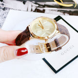  Shop Authentic Michael Kors Jaycie Three Hand Gold Dial Brown Leather Strap Watch for Women - MK2862 - Luxxuri