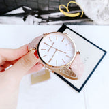  Shop Authentic Michael Kors Pyper Quartz Silver Dial Pink Leather Strap Watch for Women - MK2947 - Luxxuri