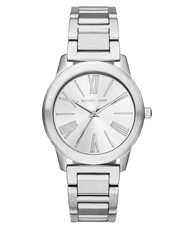  Shop Authentic Michael Kors Hartman Quartz Silver Dial Silver Steel Strap Watch For Women - MK3489 - Luxxuri