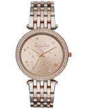  Shop Authentic Michael Kors Darci Rose Gold Dial Two Tone Steel Strap Watch for Women - MK3726 - Luxxuri